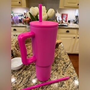 Raspberry vibes simple modern 40 oz trek